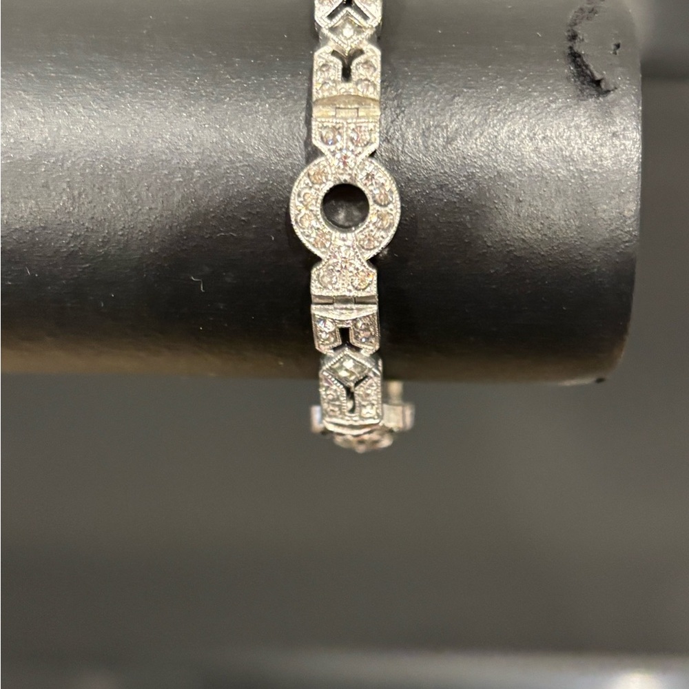 Vintage Engel Brothers rhinestone bracelet